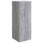 Preview: Wandschrank 33 x 34,5 x 90 cm Holzwerkstoff Sonoma-Grau