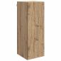 Preview: Wandschrank 33 x 34,5 x 90 cm Holzwerkstoff Artisan-Eiche