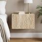 Preview: ARDEBO.de - Wandmontierter Beistelltisch Sonoma-Eiche 34,5 x 33 x 20 cm