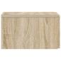 Preview: Wandmontierter Beistelltisch Sonoma-Eiche 34,5 x 33 x 20 cm