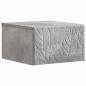 Preview: Wandmontierter Beistelltisch 2 stk. Betongrau 34,5 x 33 x 20 cm