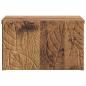 Preview: Wandmontierter Nachttisch Altholz 49 x 34,5 x 20 cm