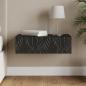 Preview: ARDEBO.de - Wandmontierter Beistelltisch 59 x 34,5 x 17 cm Holzwerkstoff