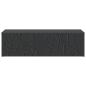 Preview: Wandmontierter Beistelltisch 59 x 34,5 x 17 cm Holzwerkstoff