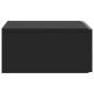 Preview: Wandmontierter Beistelltisch 59 x 34,5 x 17 cm Holzwerkstoff