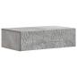 Preview: Wandmontierter Beistelltisch 59 x 34,5 x 17 cm Holzwerkstoff