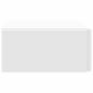 Preview: Wandmontierter Beistelltisch 59 x 34,5 x 17 cm Holzwerkstoff