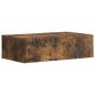 Preview: Wandmontierter Beistelltisch 59 x 34,5 x 17 cm Holzwerkstoff