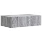 Preview: Wandmontierter Beistelltisch 59 x 34,5 x 17 cm Holzwerkstoff