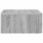 Preview: Wandmontierter Beistelltisch 59 x 34,5 x 17 cm Holzwerkstoff