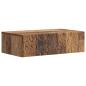 Preview: Wandmontierter Beistelltisch 59 x 34,5 x 17 cm Holzwerkstoff