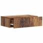 Preview: Wandmontierter Beistelltisch 59 x 34,5 x 17 cm Holzwerkstoff
