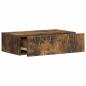 Preview: Wandmontierter Beistelltisch 87,5 x 34,5 x 17 cm Holzwerkstoff