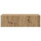 Preview: Wandmontierter Beistelltisch 87,5 x 34,5 x 17 cm Holzwerkstoff
