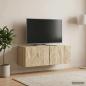 Preview: Wandmontierter TV-Schrank 59,5 x 41 x 30 cm Sonoma-Eiche