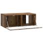 Preview: Wandmontierter TV-Schrank 98 x 41 x 30 cm Altholz Holzwerkstoff