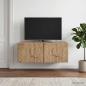 Preview: Wandmontierter TV-Schrank 98 x 31 cm Artisan-Eiche