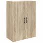 Preview: Wandschrank 66 x 34,5 x 90 cm Holzwerkstoff Sonoma-Eiche