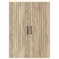 Preview: Wandschrank 66 x 34,5 x 90 cm Holzwerkstoff Sonoma-Eiche