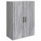 Preview: Wandschrank 66 x 34,5 x 90 cm Holzwerkstoff Sonoma-Grau