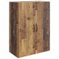 Preview: Wandschrank 66 x 34,5 x 90 cm Holzwerkstoff Altholz