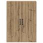 Preview: Wandschrank 66 x 34,5 x 90 cm Holzwerkstoff Artisan-Eiche