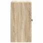 Preview: Wandschrank 59 x 31 x 60 cm Holzwerkstoff Sonoma-Eiche