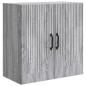 Preview: Wandschrank 59 x 31 x 60 cm Holzwerkstoff Sonoma-Grau