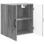 Preview: Wandschrank 59 x 31 x 60 cm Holzwerkstoff Sonoma-Grau