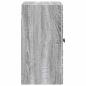 Preview: Wandschrank 59 x 31 x 60 cm Holzwerkstoff Sonoma-Grau