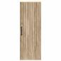 Preview: Wandschrank 33 x 34,5 x 90 cm Holzwerkstoff Sonoma-Eiche