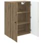 Preview: Wandschrank 66 x 34,5 x 90 cm Holzwerkstoff Artisan-Eiche