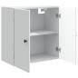 Preview: Wandschrank Weiß 59 x 31 x 60 cm Holzwerkstoff