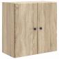 Preview: Wandschrank 59 x 31 x 60 cm Holzwerkstoff Sonoma-Eiche