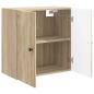 Preview: Wandschrank 59 x 31 x 60 cm Holzwerkstoff Sonoma-Eiche