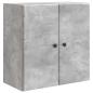 Preview: Wandschrank 59 x 31 x 60 cm Holzwerkstoff Betongrau