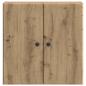 Preview: Wandschrank 59 x 31 x 60 cm Holzwerkstoff Artisan-Eiche