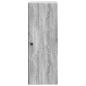 Preview: Wandschrank 33 x 34,5 x 90 cm Holzwerkstoff Sonoma-Grau