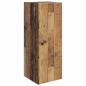 Preview: Wandschrank 33 x 34,5 x 90 cm Holzwerkstoff Altholz