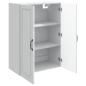 Preview: Wandschrank 66 x 34,5 x 90 cm Holzwerkstoff Weiß