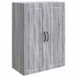Preview: Wandschrank 66 x 34,5 x 90 cm Holzwerkstoff Sonoma-Grau