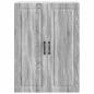 Preview: Wandschrank 66 x 34,5 x 90 cm Holzwerkstoff Sonoma-Grau