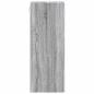Preview: Wandschrank 66 x 34,5 x 90 cm Holzwerkstoff Sonoma-Grau