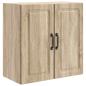 Preview: Wandschrank 59 x 31 x 60 cm Holzwerkstoff Sonoma-Eiche