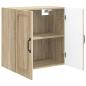 Preview: Wandschrank 59 x 31 x 60 cm Holzwerkstoff Sonoma-Eiche