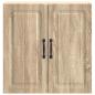 Preview: Wandschrank 59 x 31 x 60 cm Holzwerkstoff Sonoma-Eiche