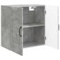 Preview: Wandschrank 59 x 31 x 60 cm Holzwerkstoff Betongrau