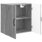 Preview: Wandschrank 59 x 31 x 60 cm Holzwerkstoff Sonoma-Grau
