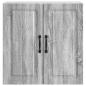 Preview: Wandschrank 59 x 31 x 60 cm Holzwerkstoff Sonoma-Grau