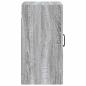 Preview: Wandschrank 59 x 31 x 60 cm Holzwerkstoff Sonoma-Grau